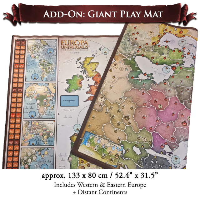 Europa Universalis: TPoP | New Giant Playmat Add-on (neoprene)