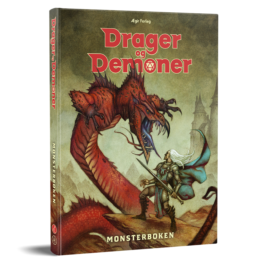 Drager og Demoner | Monsterboken (innbundet)