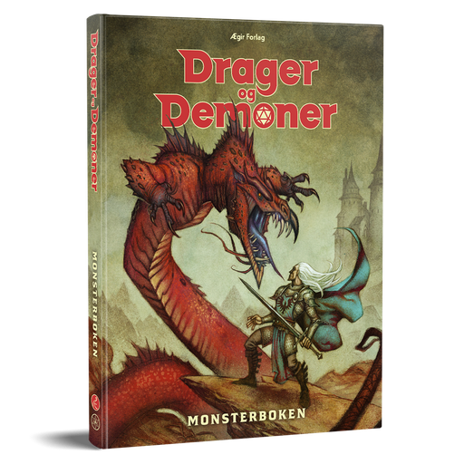 [AG-DD-MON1] Drager og Demoner | Monsterboken (innbundet)